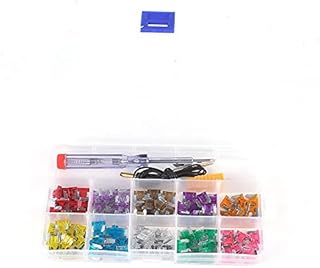 Auto fuses, matching kit of 100 parts, automatic replacement fuses, 3A 4A 5A 7.5A 10A 15A 25A 30A 35A with 1 intake fuse, 1 storage box, test tool (micro 100 parts).. Everything you need is just a click away with DIAYTAR Nigeria — shop now and receive your order in days.