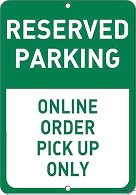 Street warning plate, protected parking plate, online order only, parking panel for court decoration, desktop panels for exterior and interior 8 x 12 inch.. DIAYTAR NIGERIA brings the marketplace experience online with affordable and reliable delivery service.
