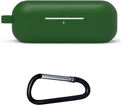 Silicone protective shell for Huawei Free Buds SE with keychain (green).. DIAYTAR NIGERIA makes quality accessible with low prices and reliable 5-8 day nationwide delivery.