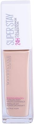 Fond de teint maybelline superstay 24 heures, 03 true ivory 30 ml.. DIAYTAR NIGERIA brings the marketplace to your home with budget-friendly prices and nationwide delivery.
