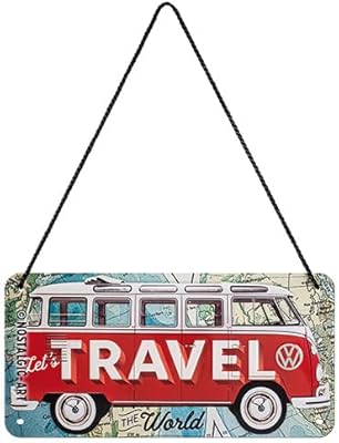 Volkswagen Bulli T1 Travel the World Gift Idea VW Bus Style Style Banner.. DIAYTAR NIGERIA: Your trusted partner for affordable online shopping with reliable delivery timeframes.