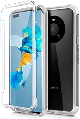 Excellent silicone shell for Huawei Mate 40 Pro / 40 Pro Plus (transparent front and rear).. DIAYTAR NIGERIA: Bringing quality products to your doorstep at prices that won't break the bank.