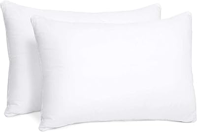 800 g luxury hotel bed pillow - Sleeping bed pillows - Super sweet plush - Lot of 2.. Skip the traffic, shop online — DIAYTAR Nigeria brings it to you.