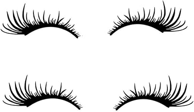 Yesok A pair of car eyelashes for black stickers sticker.. Forget the long lines — DIAYTAR Nigeria is always open for shopping.