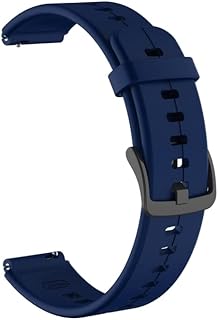 Silicone strap for Huawei Talk Band B6 (dark blue).. DIAYTAR NIGERIA: Where countless products meet affordable prices and reliable nationwide shipping.