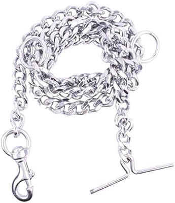 RV PAWS leaves for dogs in robust silver metal, durable dog leash with robust hook (L - 60 inches) for puppies and dogs (size m).. Experience satisfaction guaranteed with DIAYTAR NIGERIA's comprehensive platform and quick delivery.