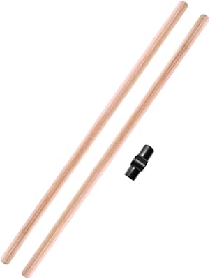 BEBESKI Wooden yoga stick, correction of the back posture, pilates stick, open shoulder, bump correction, multifunctional yoga stick for dance, body sculpture, home fitness.. Unlock endless possibilities with DIAYTAR NIGERIA's affordable marketplace and reliable delivery service.