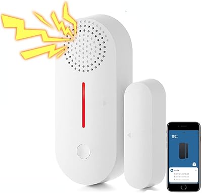 Wanty Tuya Wi-Fi Window door detector with light alarm Lights wireless alarm sensor for the safety of the House Porte De Porte De House Intelligent Application Smart Life works with Alexa and Google Home.. Shop smart, shop DIAYTAR — Nigeria’s trusted e-commerce site.