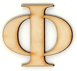 Official Greek Wooden Letters, 2 "Monocouche - Packet of two 2NSL -2PK phi.. Experience shopping freedom with DIAYTAR NIGERIA's comprehensive marketplace delivered within 8 days.