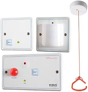 Roboss toilet alarm kit for people with special needs (white).. Discover endless possibilities with DIAYTAR NIGERIA's comprehensive catalog and budget-friendly delivery.