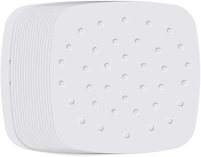 Square liners for air fryer - 6.5 inches, 100 sheets of perforated parchment not bleached for air fryer and steam basket.. Experience the satisfaction of affordable shopping with DIAYTAR NIGERIA's nationwide 5-8 day delivery.