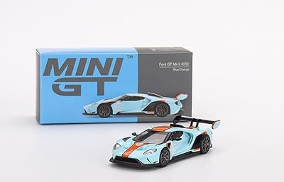 Miniature car model on a real scale compatible with Ford GT MK II #15 Orange Blue Limited edition 1/64 MGT00359 model.. DIAYTAR NIGERIA: Where value meets variety with reliable nationwide delivery in under 8 days.