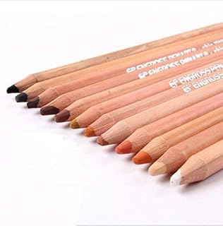 12 professional wooden pencils with soft light to draw stationery.. DIAYTAR NIGERIA makes every shopping desire a reality with affordable prices and delivery in 5-8 days.