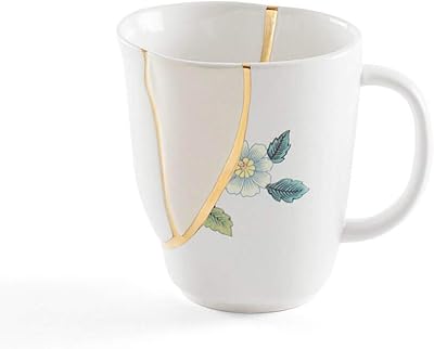 SELETTI KINTSUGI cup in porcelain and your 24 carat gold. 1.. Shop without limits at DIAYTAR NIGERIA and receive your purchases at budget prices within the week.
