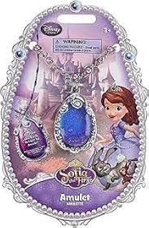 Luminous collar Princess Sofia the first - an amulet that will light up from Fingoleri, amulet necklace in the shape of a Sofia tear, the first luminous musical charm.. DIAYTAR NIGERIA: Making online shopping accessible to all Nigerians with our affordable platform.