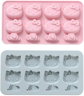 Silicone molds Incomi Hello Kitty, pack of 2, melting cake pan, hello kitty, ice cream mold, chocolate fondant tray, birthday cake decorations.. Explore the biggest product variety online — only at DIAYTAR Nigeria.