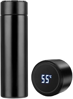 Intelligent thermal cup of Luican, travel cup, thermal cup with display of the LED 500 ml temperature, suitable for cycling, the gym, at home, hot and cold.. DIAYTAR NIGERIA: Redefining e-commerce with affordable prices and reliable nationwide shipping.