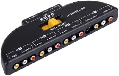Bluefield Av4-Svideo Multibox RCA av Converts the Signal Vidéo + 3.. DIAYTAR NIGERIA: Putting quality products within reach of every Nigerian through our affordable marketplace.