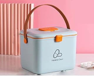 First aid kit first aid for home medication (color: blue, size: medium).. From fashion trends to home essentials — find it on DIAYTAR Nigeria.
