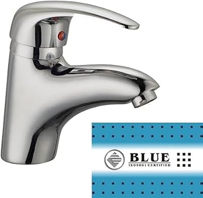 Blue sink mixer.. Experience the convenience of boundless shopping with DIAYTAR NIGERIA's affordable platform and quick shipping.