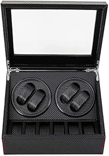 MOFISH automatic watchgiver presentation with 4 watch protectors + 6 storage for watches - luxurious and elegant.. DIAYTAR NIGERIA: Where every purchase is affordable and delivery is always within a week.