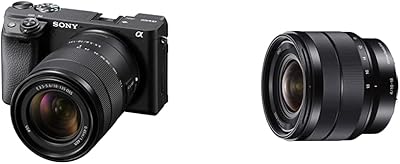 Camera without Sony ALPHA A6400 mirror with ZOOM OBJECTIVE FE 18-135 mm and Sony E 10-18 mm f/4.. DIAYTAR NIGERIA: Redefining e-commerce with affordable prices and reliable nationwide shipping.