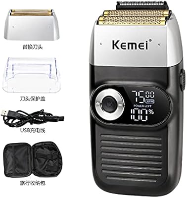 LAPEMOS KM-2026 KEMEI KM-2026 Lithium Battery Large Capacity and LCD screen 2-in-1 in black stainless steel.. Shop everything from A to Z on DIAYTAR Nigeria — delivered nationwide.