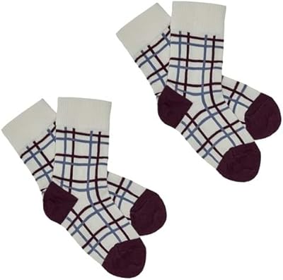 BABYKIDS - INS 2022 Fall and Winter Denmark Fu Boy Girl Knitted Singles with matching colored stripes (a pair6 s 0-3a).. DIAYTAR NIGERIA delivers on convenience and affordability with our reliable nationwide shipping.