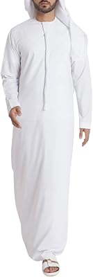 Traditional Arabic Kandora White Emirati | Kandora | Thobe | Didasha for men, white.. Navigate through thousands of products at pocket-friendly prices with DIAYTAR NIGERIA's easy-to-use platform.