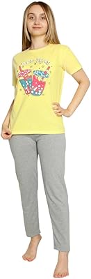 Payscents pajamas aged 13 to 16, set of Turkish cotton house clothes with t-shirt and pants, soft and breathable night clothes set for girls.. Find everything you need at prices you'll love with DIAYTAR NIGERIA's comprehensive e-commerce platform.