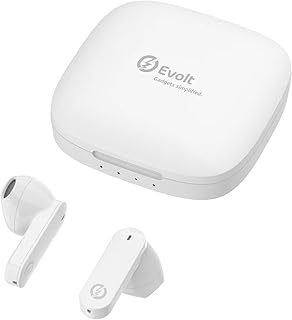Wireless headphones EVAULT TWS-100 (white).. Your shopping dreams realized through DIAYTAR NIGERIA's affordable platform with reliable delivery times.