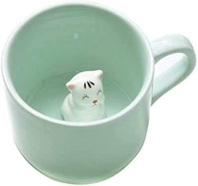 3D animal design coffee cup with cute pattern.. Discover shopping made simple with DIAYTAR NIGERIA's comprehensive platform and nationwide delivery service.