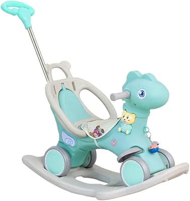 Trojan rocking scooter toy for children aged 1 to 6 (light blue).. DIAYTAR NIGERIA redefines convenience with our vast product selection and swift nationwide delivery.