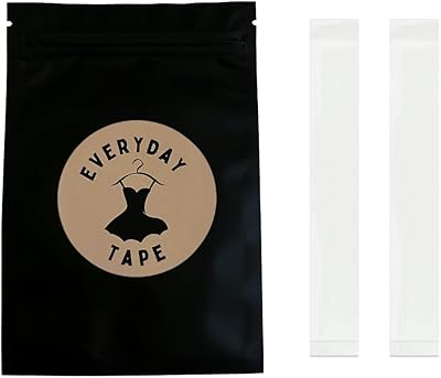 Everyday Tape - Modern double side ribbon for clothing and body | All fabrics | Adhesive and transparent, transparent, 15 x 10 cm.. Nigeria’s trusted store online — DIAYTAR Nigeria never disappoints.