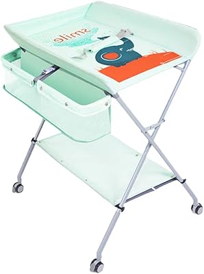 Sustainable Asher Changing Table for newborns and toddlers, Table of activity and dining table attached for children, portable table, waterproof with anti-scratch wheels.. Experience the ease of modern shopping with DIAYTAR NIGERIA's vast selection and quick delivery service.