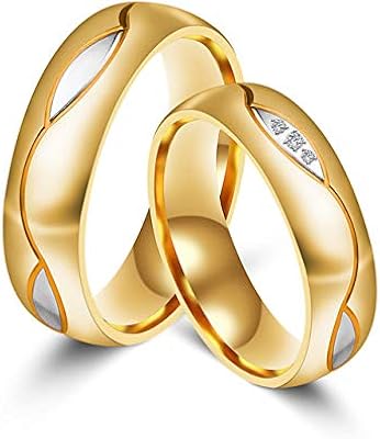 GZGX Classic STARY STARY STARET Photo in titanium steel with micro -set ring of 3 diamonds (18 carat, US8).. Your daily needs delivered to your door — DIAYTAR Nigeria style.