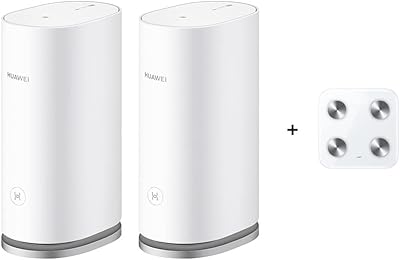 Huawei Mesh Wi-Fi 3 (package of 2), mesh system for the whole Huawei house, Harmony OS Plus, Connection to a touch, white + Huawei Smart Scale 3, HUW-WS8100-22.. DIAYTAR NIGERIA: Bringing quality products to your doorstep at prices that won't break the bank.