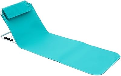 Adjustable beach long chair carpet for beach bed, garden, foldable, light for picnic, terrace, outdoor campsite, light blue, SSZ242-GR.. Navigate through thousands of products at pocket-friendly prices with DIAYTAR NIGERIA's easy-to-use platform.