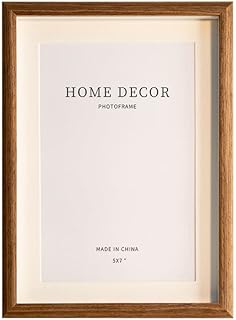 Modern wooden decorative office photo frame (8 "x 6", brown).. DIAYTAR NIGERIA: The marketplace that brings affordable products to every Nigerian home in under 8 days.