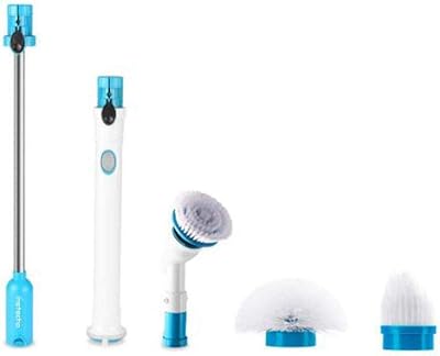High power rotary swollen electric cleaning brush for house cleaning with replaceable brush heads.. DIAYTAR NIGERIA: Your one-stop e-commerce destination with affordable prices and nationwide delivery in 5-8 days.