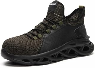 Work shoes for men 2022, steel-to-end safety shoes, anti-crushing tennis for men, non-slip sneakers, anti-perforation shoes.. DIAYTAR NIGERIA: Empowering Nigerians with access to affordable products delivered within 8 days.