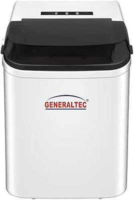GENERAL TECH ice cream machine with a capacity of 12 kg, producing ice cubes in 24 hours and a 1.5 -liter water tank.. DIAYTAR NIGERIA brings the market to your fingertips with affordable prices and prompt delivery service.