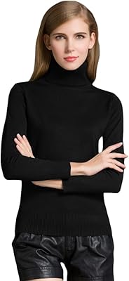 Fashionable winter sweater for women, turtleneck, long sleeves, Guimao ribbed knitted sweater, s.. DIAYTAR NIGERIA: Where online shopping becomes effortless with budget-friendly nationwide delivery.