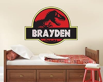 Decalzone inc. Personalized T -Rex dinosaur wall sticker - Personalized dinosaur wall sticker for children's room (32 "wide x 24" in height).. Shop smarter with Nigeria's premier e-commerce platform, featuring affordable products delivered nationwide.