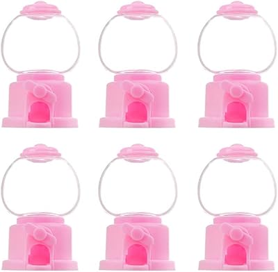 6 pieces mini candy distributor machine bank bubble bubble jam.. DIAYTAR NIGERIA: Your trusted e-commerce partner with extensive product choices and affordable delivery.
