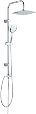 Double head bathroom shower mixer royal apex, Large oval bar set, Design Cascade designer shower mixer with solid modern lifting set.. DIAYTAR Nigeria: trusted by thousands for fast, reliable delivery.