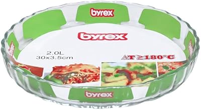 Pyrex round oven plate without lid - 2.0 liters 30 x 3.5 cm, transparent.. Enjoy stress-free shopping with affordable prices on DIAYTAR Nigeria.
