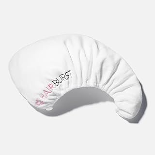 Hairburst microfiber hair towel - Dry your hair quickly and gently with less damage - white color - for all hair types.. Discover the convenience of DIAYTAR NIGERIA's vast e-commerce platform with delivery in just 5-8 days.