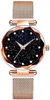 Luxe Lozavot Luxury Watch with Sky analog dial, quartz movement and waterproof magnetic mesh bracelet.. Tired of overpriced goods and slow delivery? DIAYTAR Nigeria brings affordability and speed together with a wide selection of products.