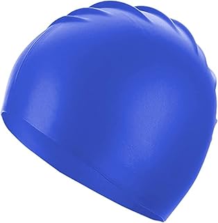 Silicone Mobchic Bath Bath for Women and Men, Waterproof, non -slip and durable bath hat, protects long ears and hair for adults, children, boys and girls, blue.. DIAYTAR NIGERIA: Where online shopping becomes effortless with budget-friendly nationwide delivery.